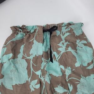 Rozae Nichols Floral Faux Wrap Skirt